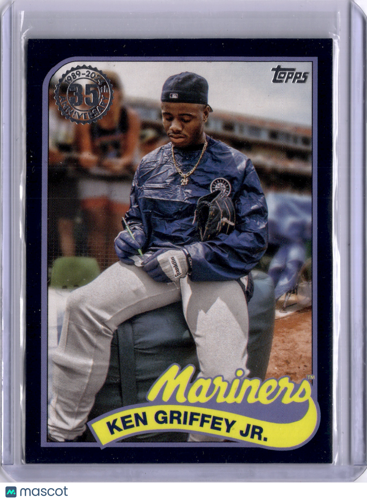 Ken Griffey Jr 2024 Topps Update 1989 Black Border Parallel /299 Mariners
