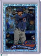Pete Crow-Armstrong 2024 Topps Chrome 1989 35th Mojo RC Rookie Cubs