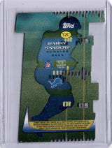 Barry Sanders 1999 Topps Stadium Club 3x3 Luminous Lions HOF