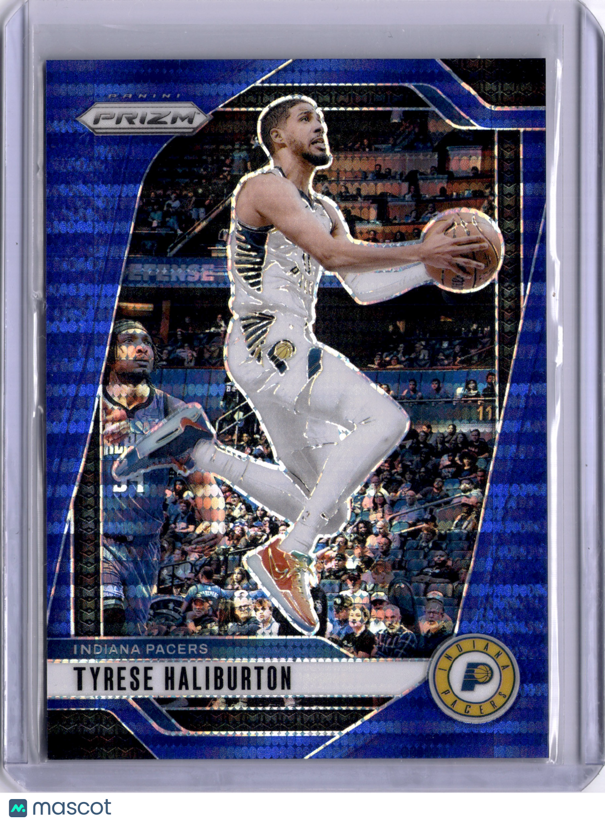 Tyrese Haliburton 2024-25 Panini Prizm Blue Pulsar /99 Pacers