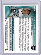 Mike Stanton 2010 Topps Chrome X-Fractor Rookie RC Marlins Yankees