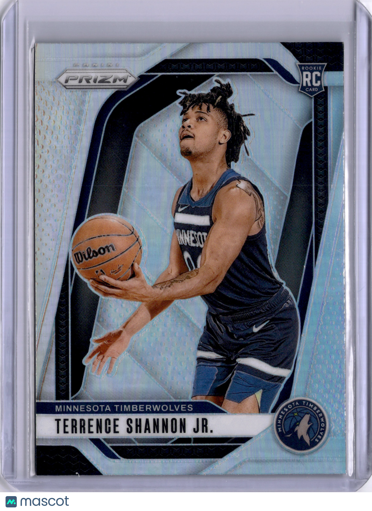 Terrence Shannon Jr 2024-25 Panini Prizm Silver Rookie RC Timberwolves