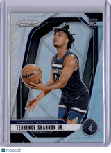 Terrence Shannon Jr 2024-25 Panini Prizm Silver Rookie RC Timberwolves