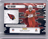 Trey Benson 2024 Panini Absolute Football Auto Patch Rookie RPA /99 RC 3 Color