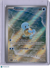 Squirtle 2023 Pokemon 151 170/165 Full Art TCG