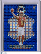 Jayden Daniels 2024 Panini Mosaic Blue /99 Rookie RC Commanders