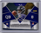 Lamar Jackson 2018 Panini Spectra Rookie /199 Jersey Patch RC Ravens