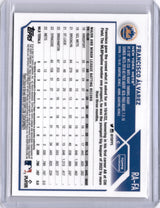 Francisco Alvarez 2023 Topps Chrome Rookie RC On Card Auto Mets