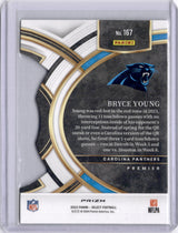 Bryce Young 2023 Panini Select Zebra Die-Cut Rookie RC Panthers