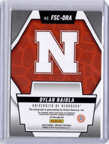 Dylan Raiola 2025 Panini Mosaic Future Scripts NIL Auto Cornhuskers