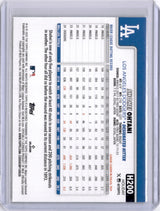 Shohei Ohtani 2025 Topps Holiday Green Plaid Dodgers