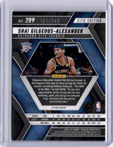 Shai Gilgeous-Alexander 2024-05 Mosaic City Edition Fluorescent Purple /249