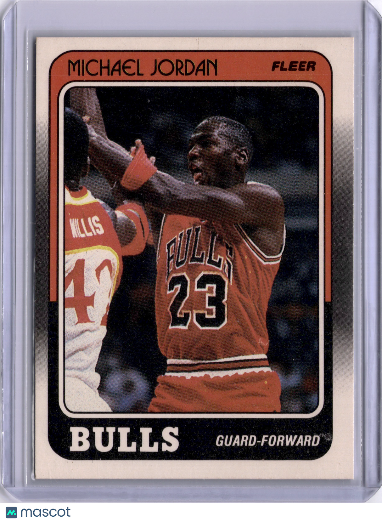 Michael Jordan 1988-89 Fleer Bulls HOF