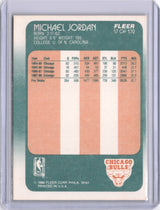 Michael Jordan 1988-89 Fleer Bulls HOF