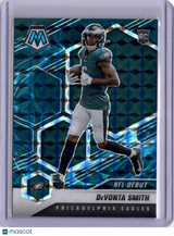 DeVonta Smith 2021 Panini Mosaic Genesis Rookie RC SP