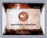 Zacharie Risacher 2024-25 Origins Rookie RC /49 Jumbo Jersey Patch Hawks