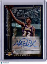 Magic Johnson 2025-26 Topps Real One Auto Black /10 Lakers HOF