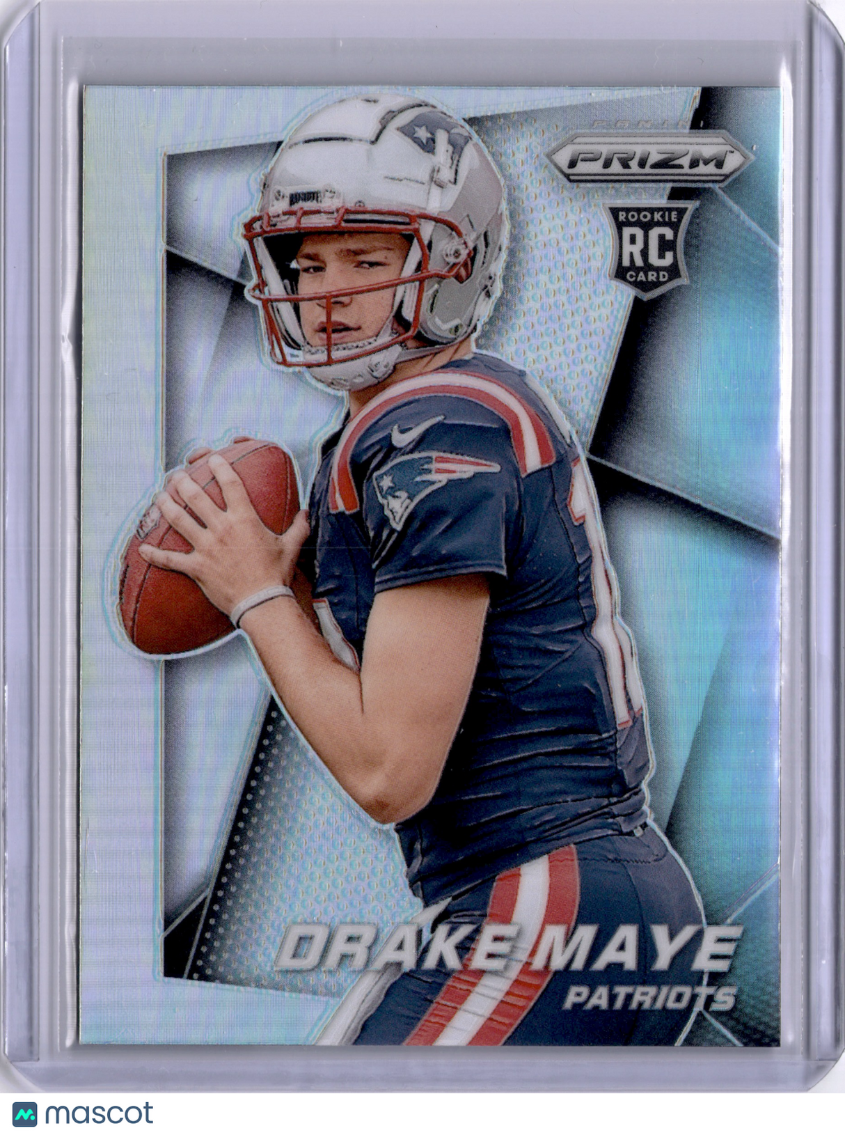 Drake Maye 2024 Panini Prizm Flashback Silver Rookie RC Insert Patriots