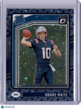 Drake Maye 2024 Panini Donruss Optic Stars Emoji Rookie RC Patriots