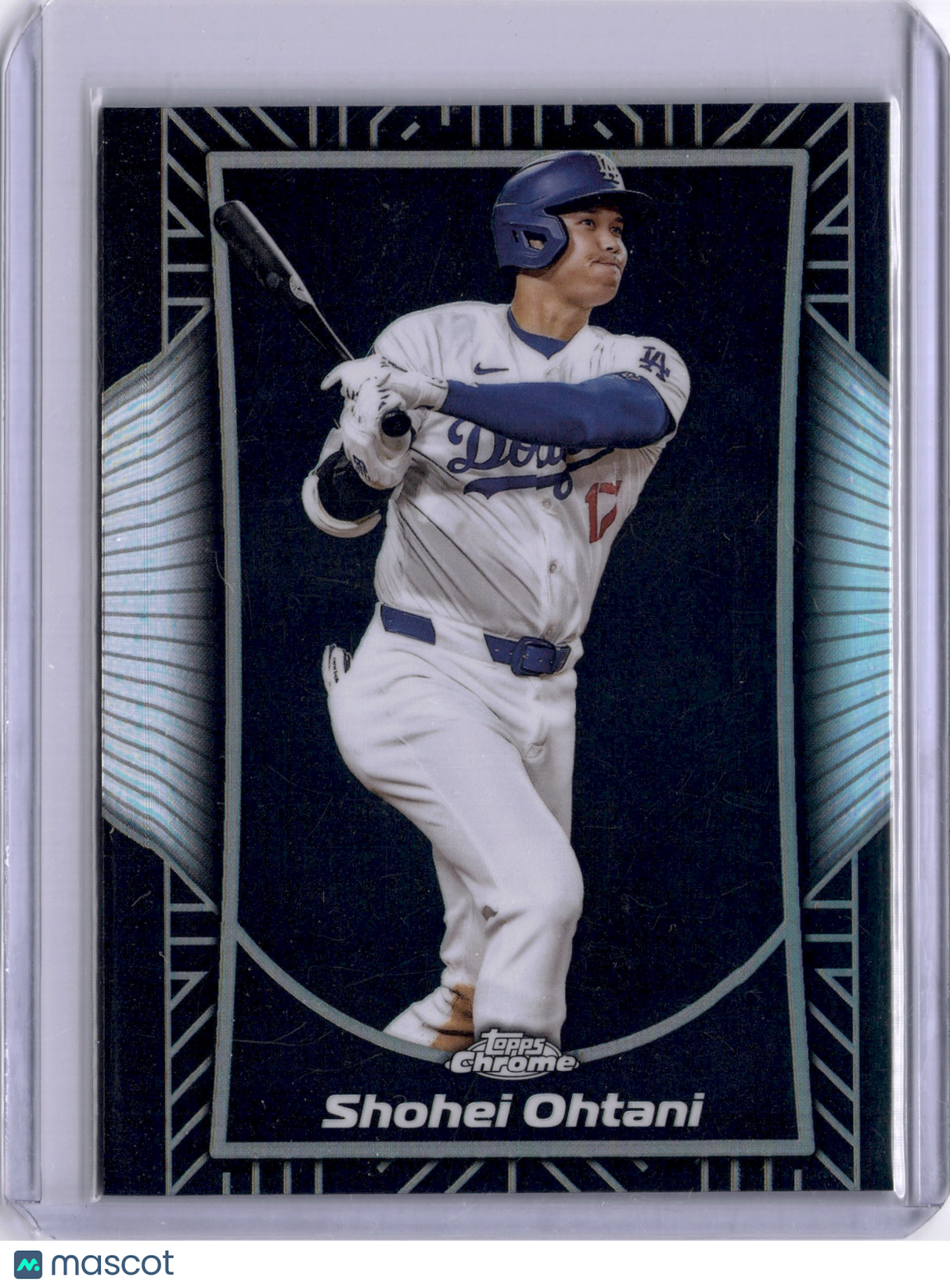 Shohei Ohtani 2025 Topps Chrome Shadow Etch Dodgers MVP