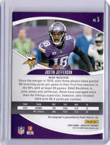 Justin Jefferson 2025 Panini Absolute Auto Vikings