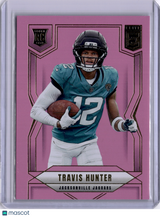 Travis Hunter 2025 Panini Donruss Elite Pink Rookie RC Jaguars