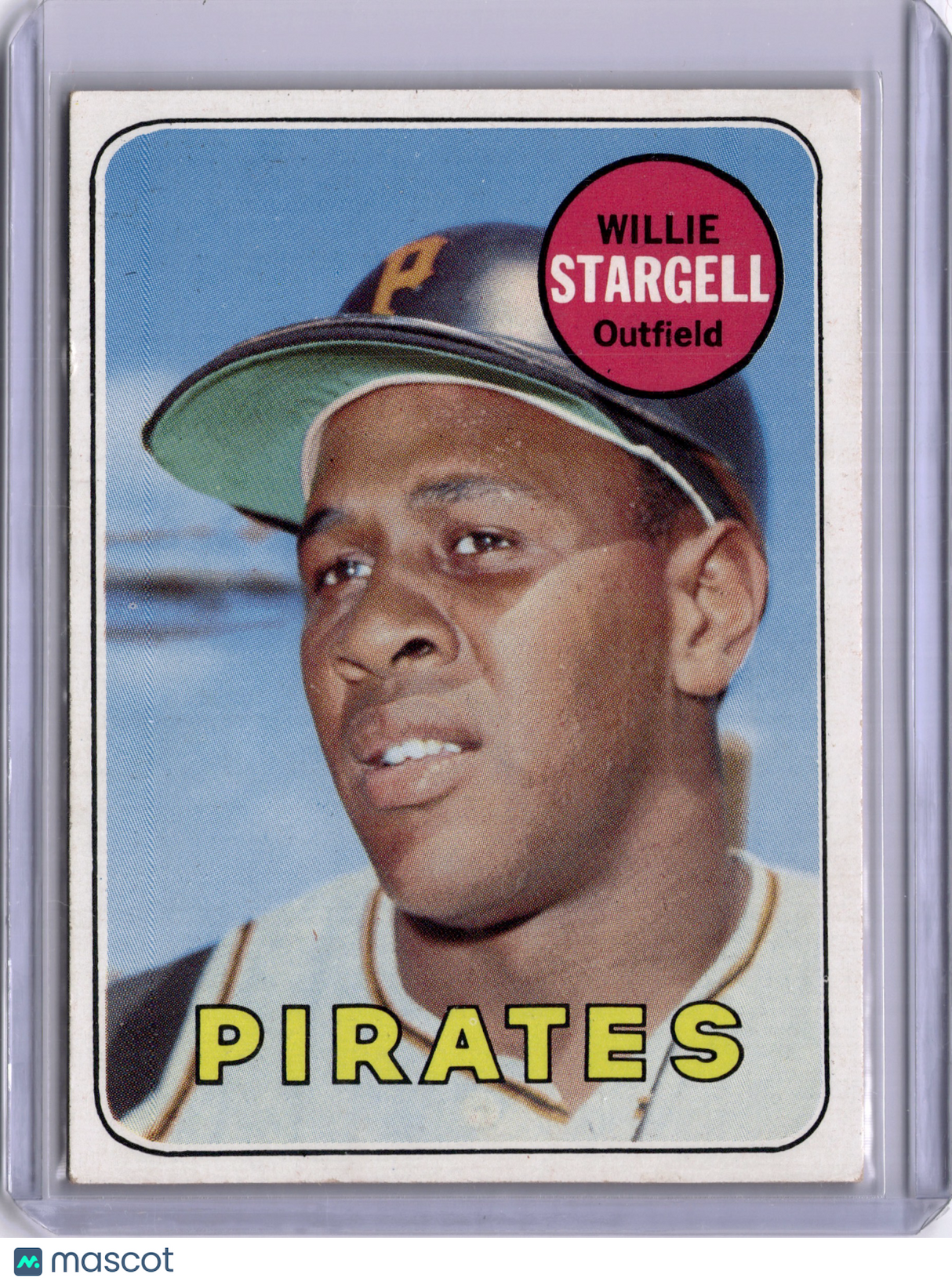 Willie Stargell 1967 Topps #545 High Number Pirates HOF