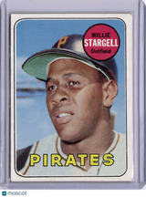 Willie Stargell 1967 Topps #545 High Number Pirates HOF