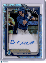 Blake Mitchell 2023 Bowman Chrome Mega Box Mojo Auto Royals