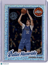 Cooper Flagg 2025-26 Topps Chrome 45 Anniversary Mojo Rookie RC Mavericks