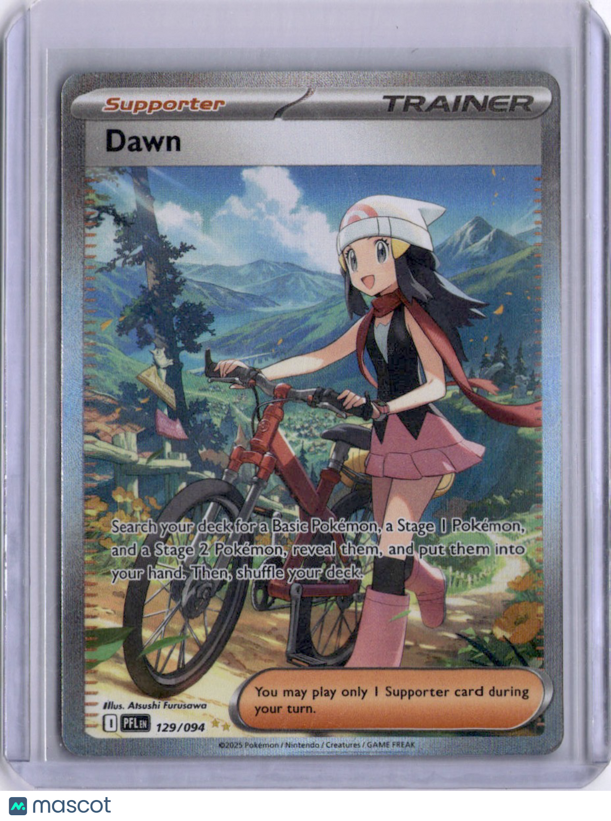 Dawn 2025 Pokemon Scarlet & Violet Prismatic Evolutions 129/94 Full