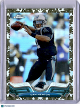 Cam Newton 2013 Topps Chrome Camo Refractor /499 Panthers
