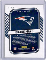 Drake Maye 2024 Panini Donruss The Rookies Rookie RC Patriots