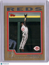 Ken Griffey Jr 2006 Topps Gold 210/2004 Reds HOF
