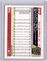 Ken Griffey Jr 2006 Topps Gold 210/2004 Reds HOF