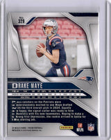Drake Maye 2024 Panini Prizm Rookie RC Patriots