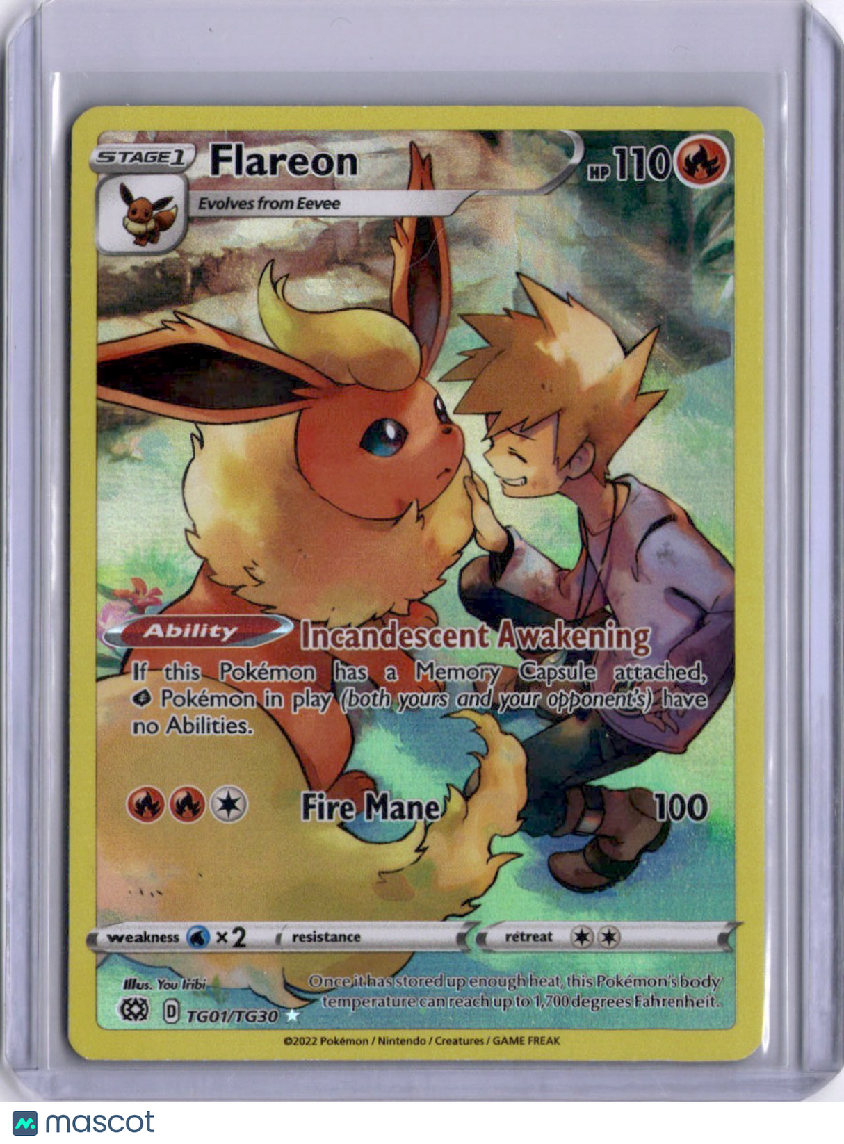 Flareon 2021 Brilliant Stars TG01/TG30 Pokemon TCG