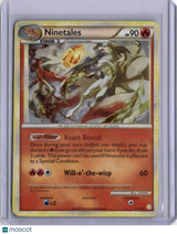 Ninetales 2010 HeartGold & SoulSilver 7/123 Holo Pokemon TCG