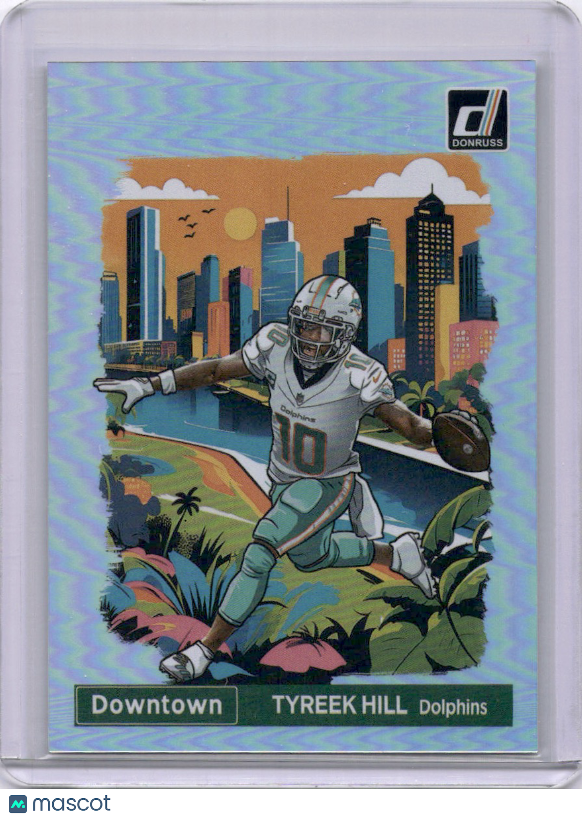 Tyreek Hill 2024 Panini Donruss Downtown SP Case Hit Dolphins