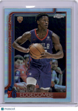 VJ Edgecombe 2025-26 Topps Chrome Rookie RC 76ers