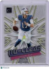 Josh Allen 2023 Panini Clearly Donruss Nu-Clear  SP Case Hit Bills MVP