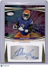 Ashton Jeanty 2025 SAGE Autograph 98/100 Boise St Raiders