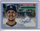 Tommy Edman 2025 Topps Heritage Fan Favorites Autographs Auto /25 Dodgers