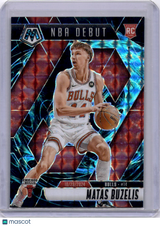 Matas Buzelis 2024-25 Panini Mosaic NBA Debut Genesis Rookie RC Bulls