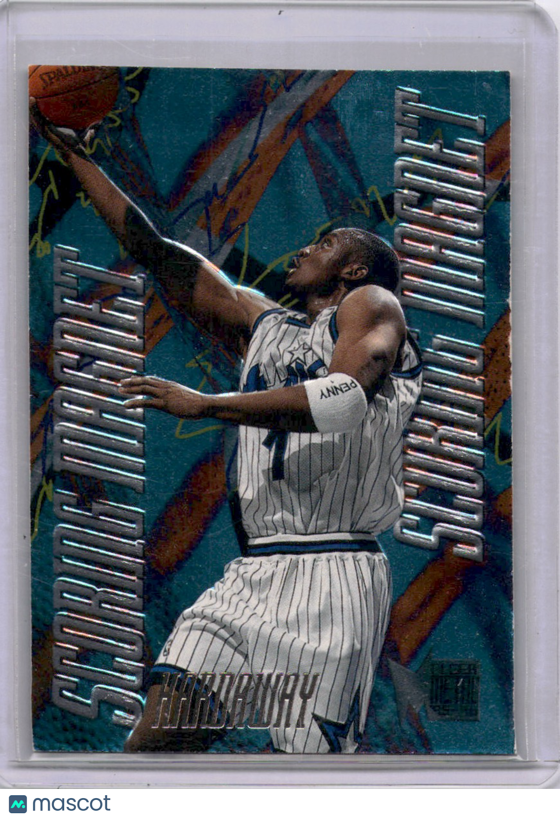 Anfernee Hardaway 1995-96 Fleer Metal Scoring Magnet Magic