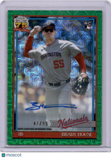 Brady House 2026 Topps Series 1 Green Mojo /99 Rookie RC Auto Nationals