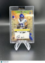 Puka Nacua 2023 Wild Card 5 Card Draw Stacked Deck Gold Jack of Spade 1/1