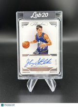 John Stockton 2020-21 Panini Flawless Distinguished Autograph On Card Auto /25
