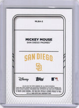 Mickey Mouse San Diego Padres 2025 Topps Chrome Update Disney Mickey and Friend