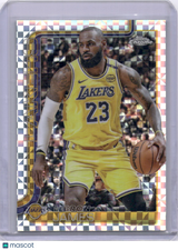 LeBron James 2025-26 Topps Chrome X-Fractor Lakers